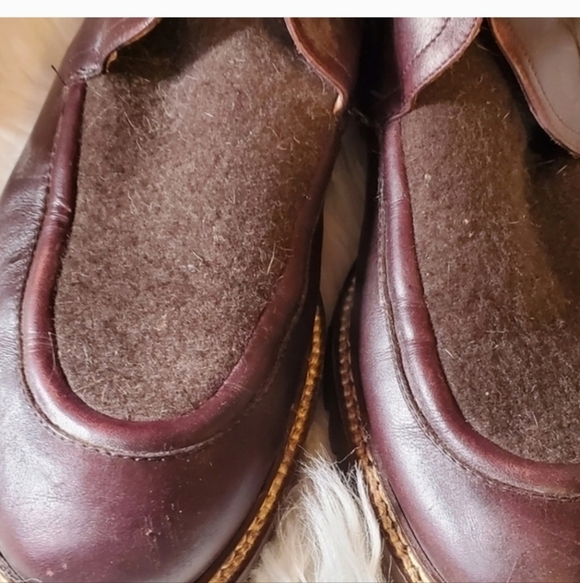 Via Spiga Wool.leather kisslock brown  chuka boots 9.5 - Picture 5 of 10